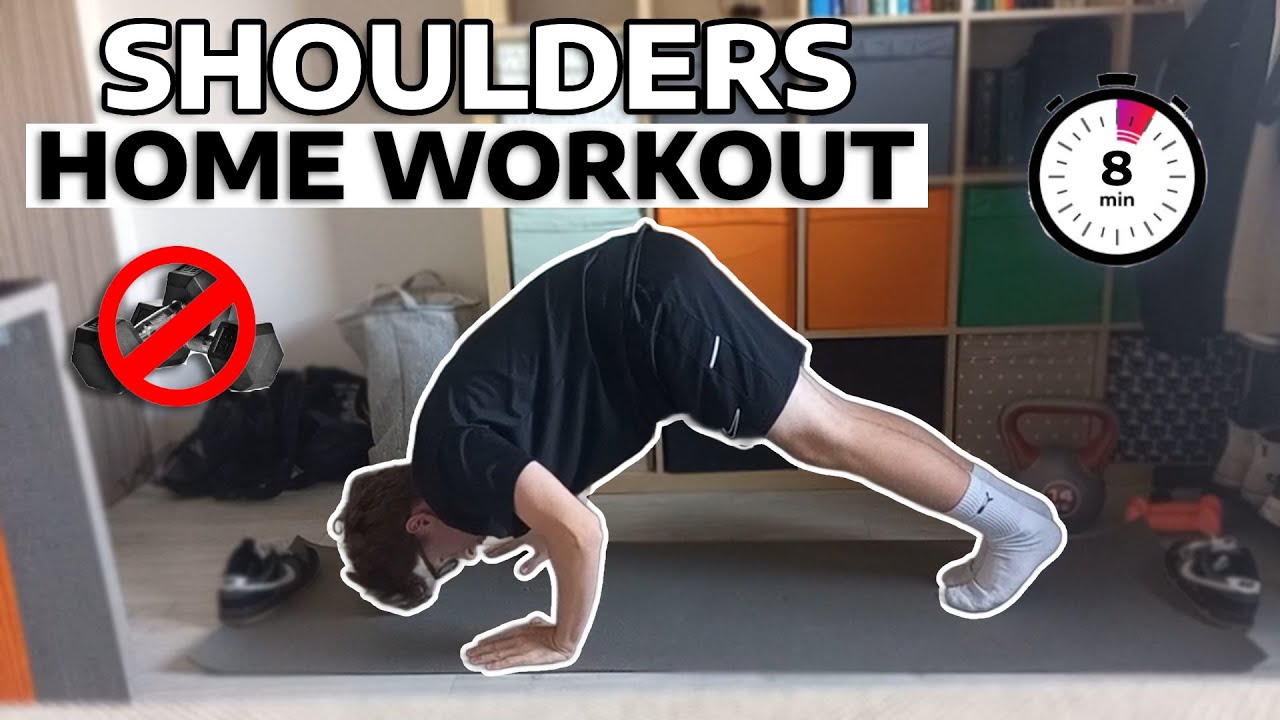 8-Minute Shoulders Destroyer | Shoulders Workout at Home