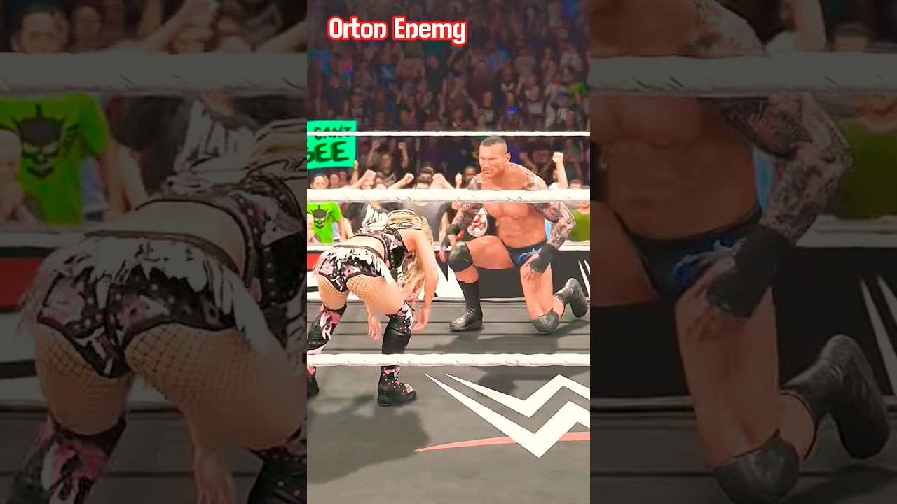 Randy Orton Vs Alexa Bliss WWE 2K25 💥#shorts #randyorton #alexabliss #wwe2k25