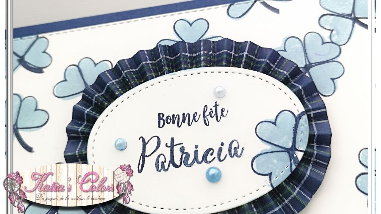 Carte de la Saint Patrick   bonne fête Patricia
