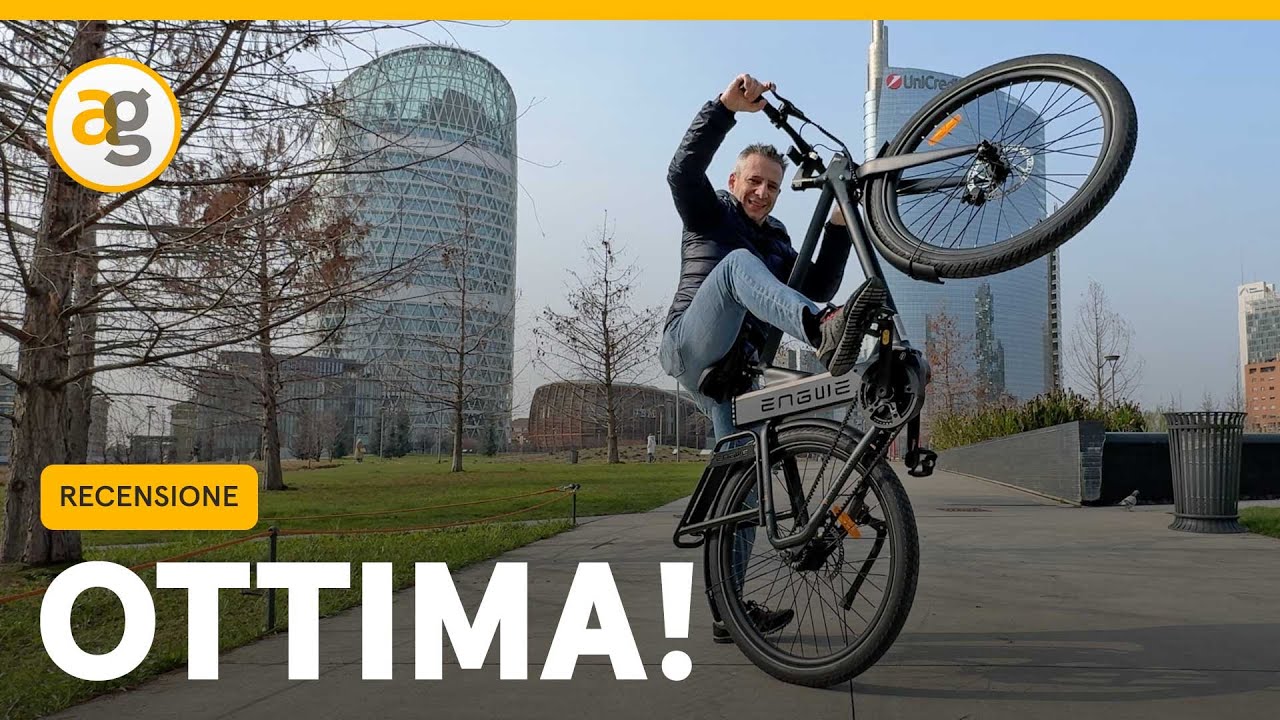 160Km di AUTONOMIA e CAMBIO AUTOMATICO. Recensione E-BIKE ENGWE P275 pro