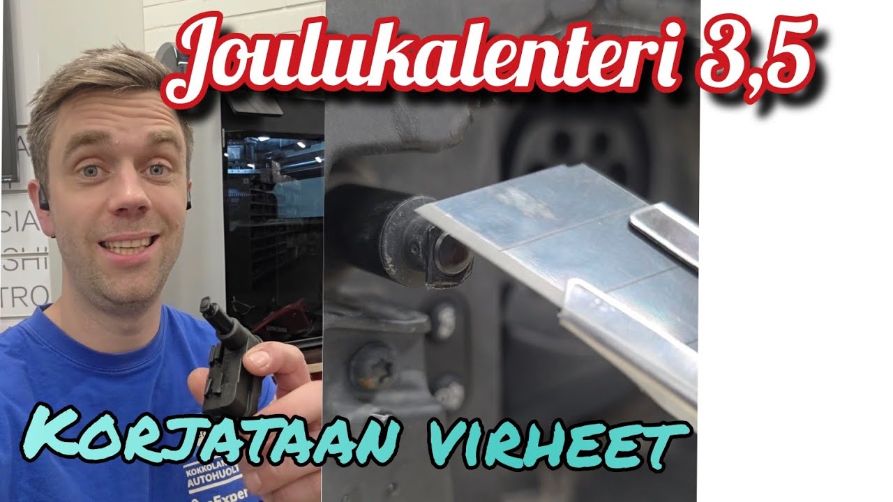 Joulukalenteri luukku 3,5 : Korjataan virheet