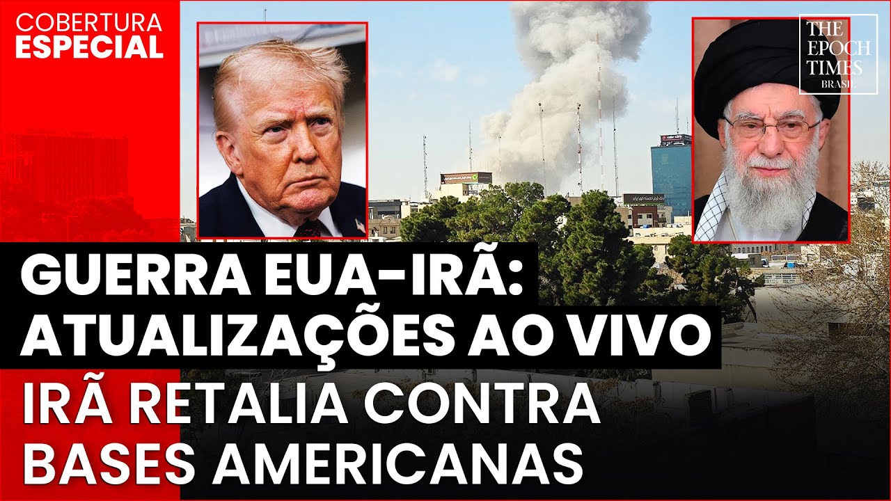 🔴 GUERRA EUA-IRÃ: ATUALIZAÇÕES AO VIVO | Irã retalia contra bases americanas | Cobertura Especial