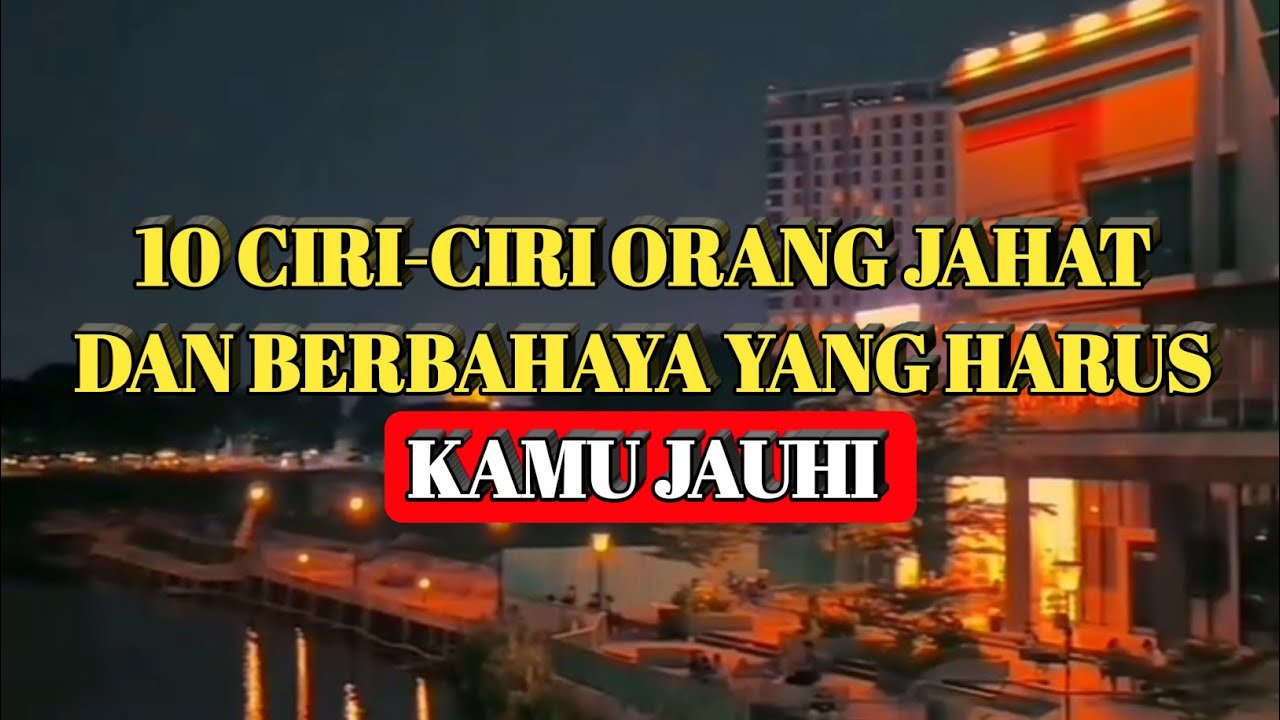 Jika Kamu Bertemu Orang Dengan Tanda-Tanda Ini Segera Jauhi !!! Psikologi Jiwa Nusantara