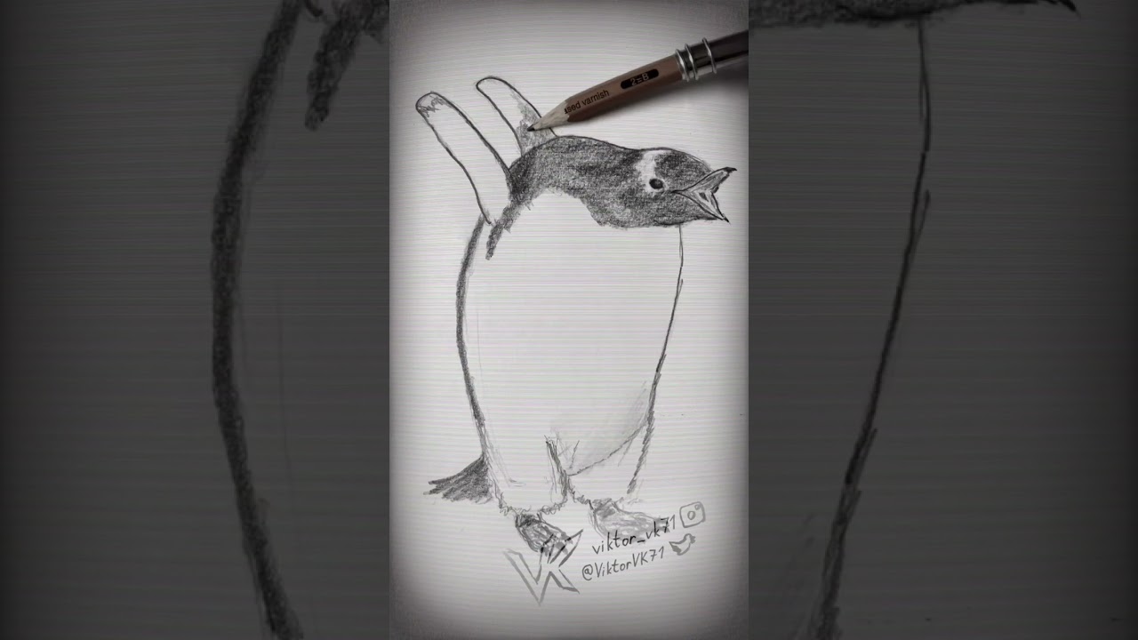 № 144 ✍️ 🐧 📺 X68000 PC-98 Viper [part 58] #penguin #drawing #sketch #retrogaming
