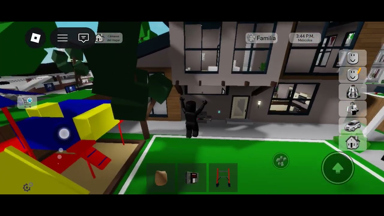 Robando casitas en brookhaven muejeje 😆