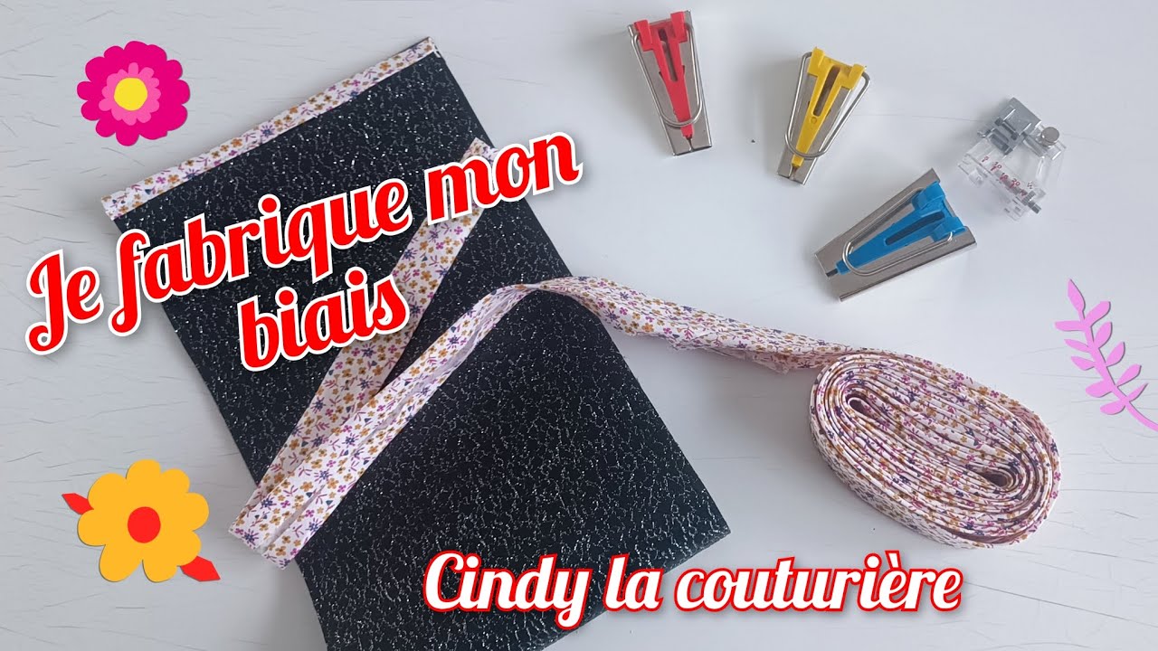 Tuto couture facile : Je fabrique mon biais ~ Cindy la couturière