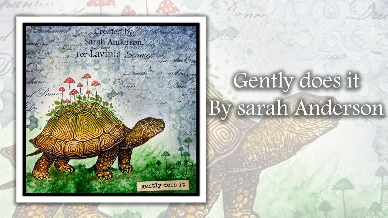 Gently does it by Sarah Anderson 🐢