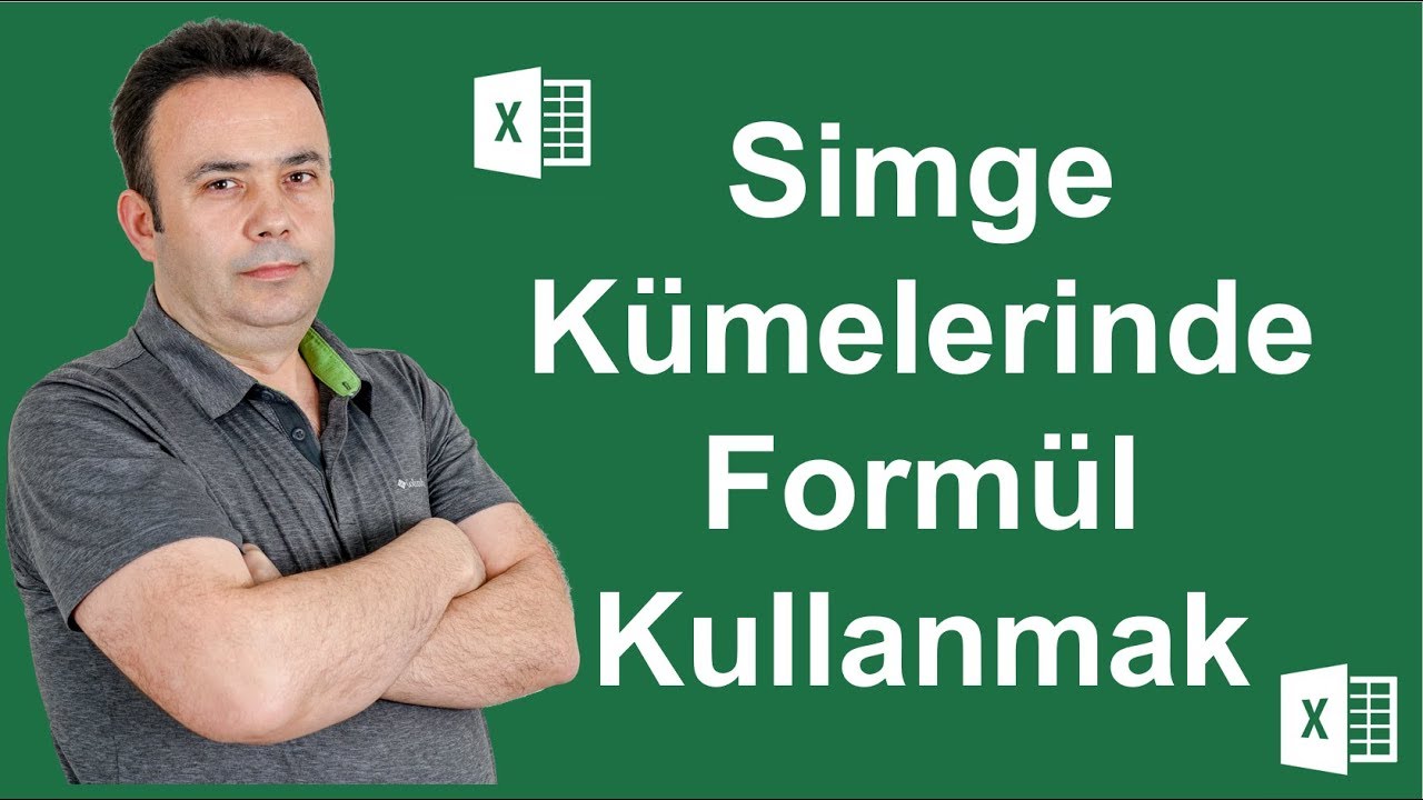 Excel Simge Kümelerinde Formül Kullanmak