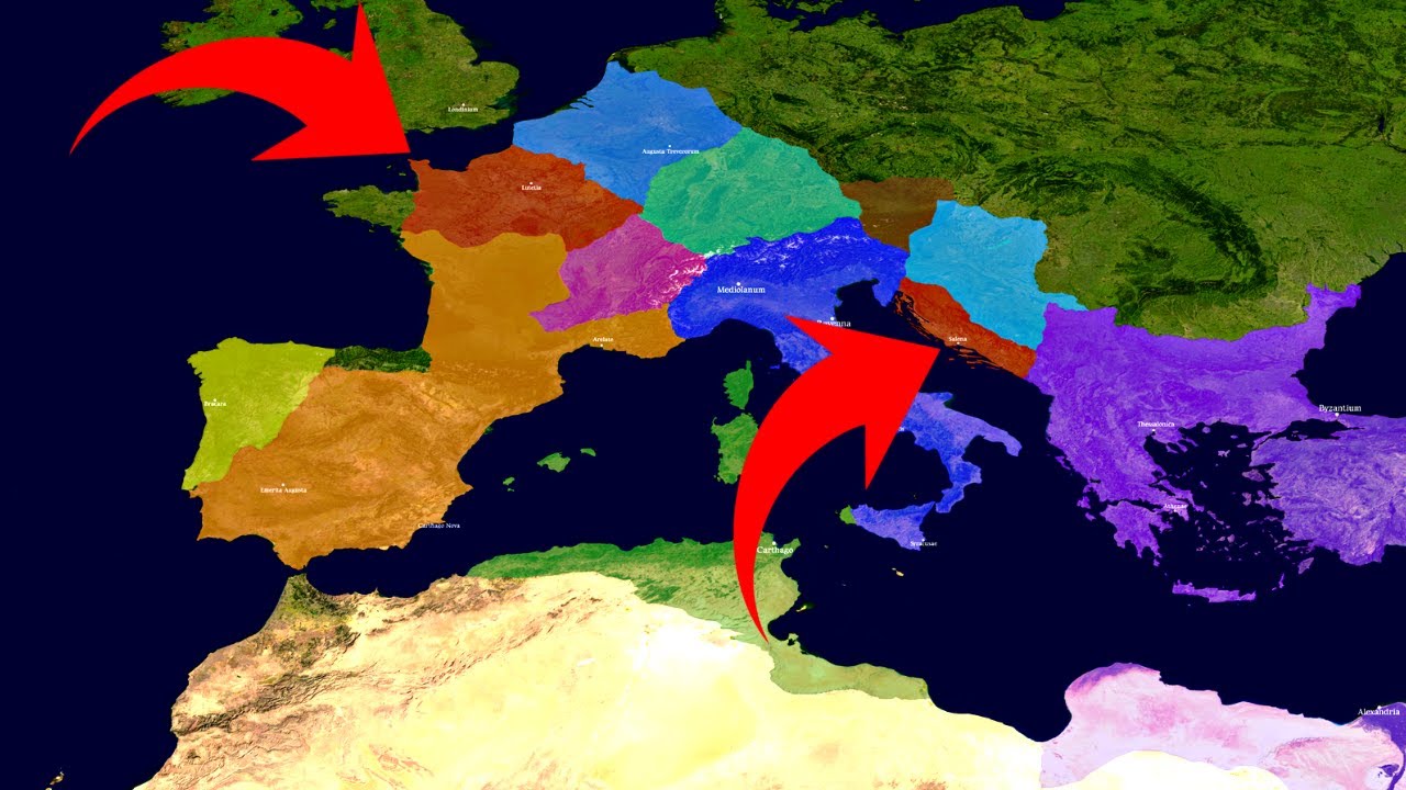 Каковы были последние остатки Западной Римской империи?