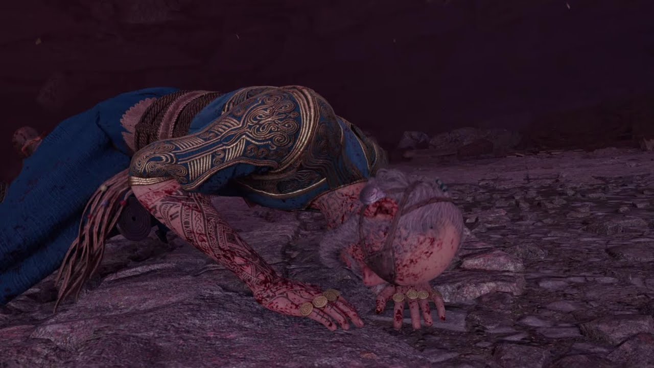 Kratos and Co. beat the tattoos off an old man's arm