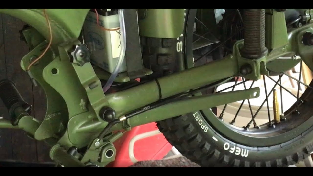Simson Star, Teil #24, SR4-2 – Befestigung Brems- Bowdenzug hinten