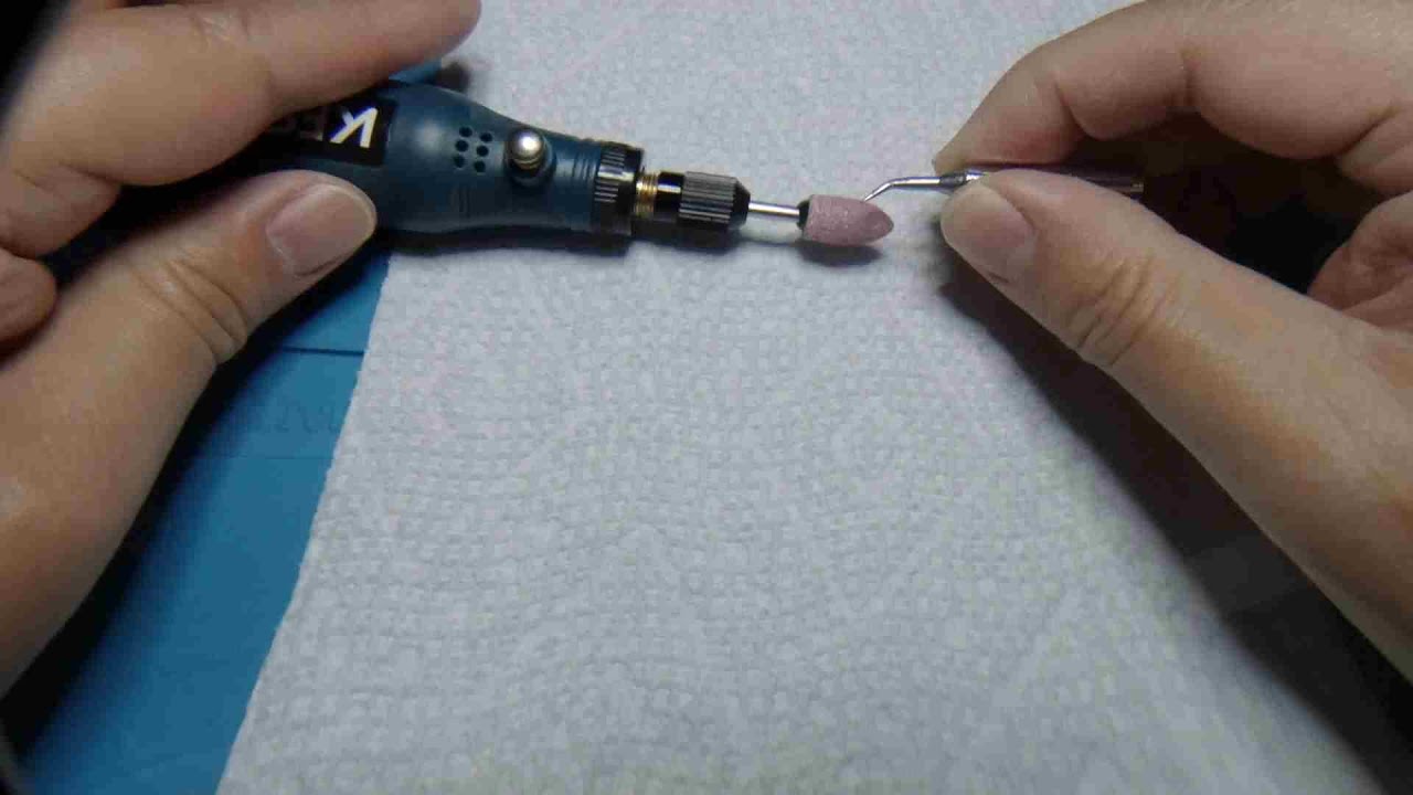 Modifying bent tip soldering iron tips
