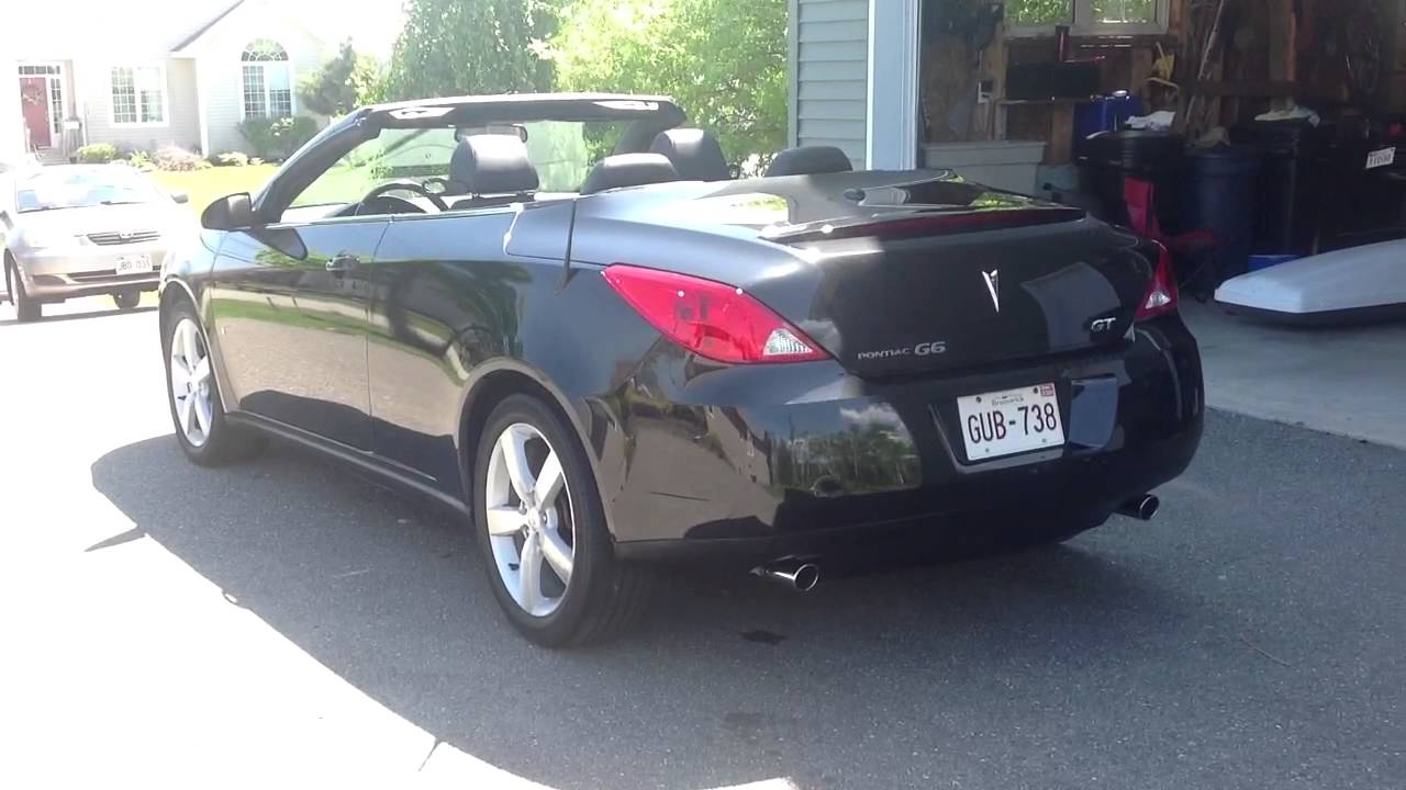 2008 Pontiac G6 GT Hard Top Convertible