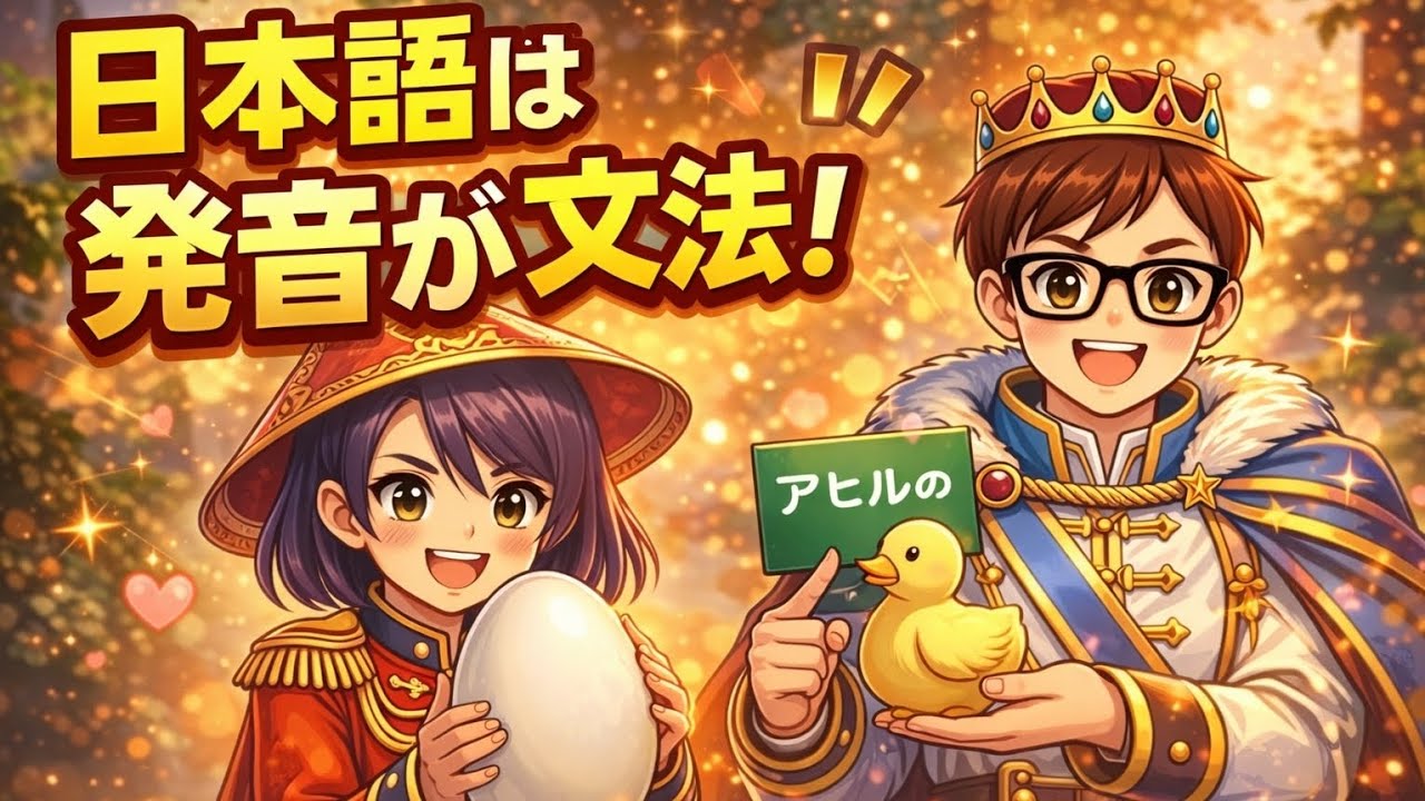 日本語は、発音が文法だ。― たまごでわかるイントネーションの正体 ―／参謀指揮官