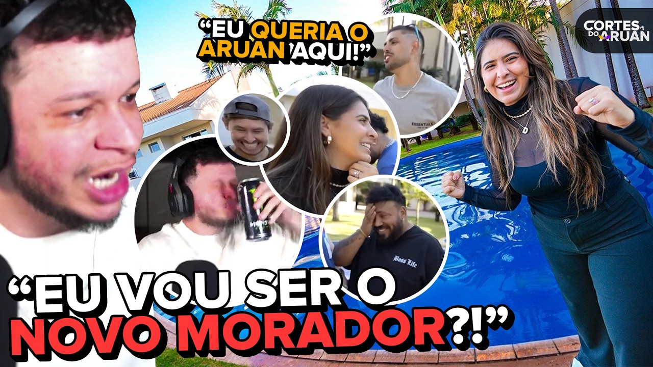 🚨 ARUAN NOS HUNTERS?! HUNTERS RESPONDENDO PERGUNTAS SOBRE A MANSÃO 6.0! - Cortes do Aruan