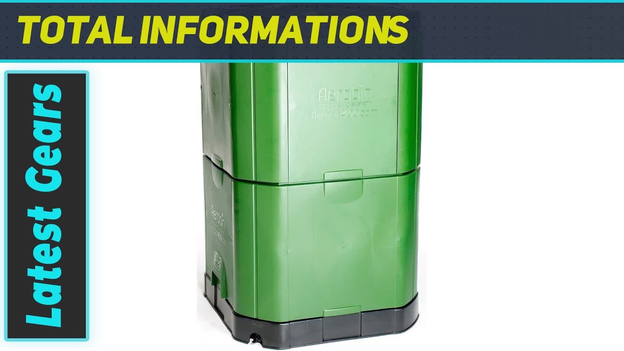 Exaco Aerobin 400 Insulated Compost Bin: The Ultimate Solution for Year-Round Composting!