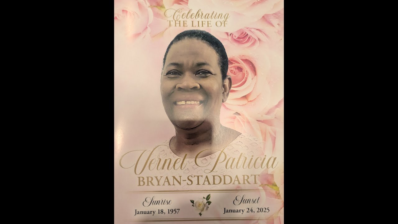 "Celebrating the Life of Vernet Bryan- Staddart" | February 2, 2025