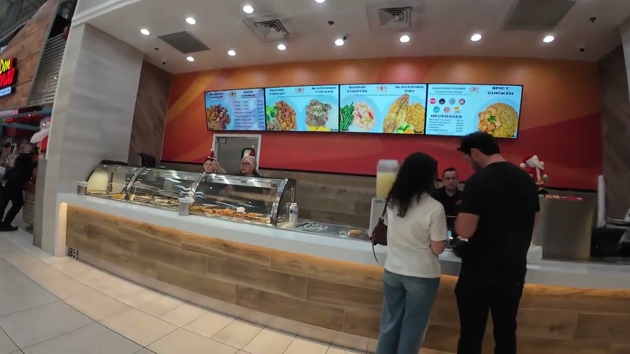 Sawgrass mills mall food court 4K