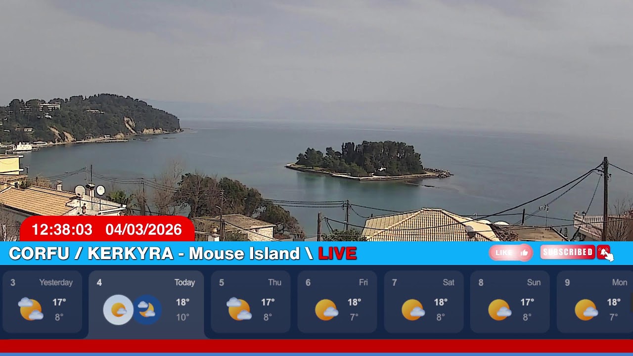 Corfu / Kerkyra, Greece LIVE