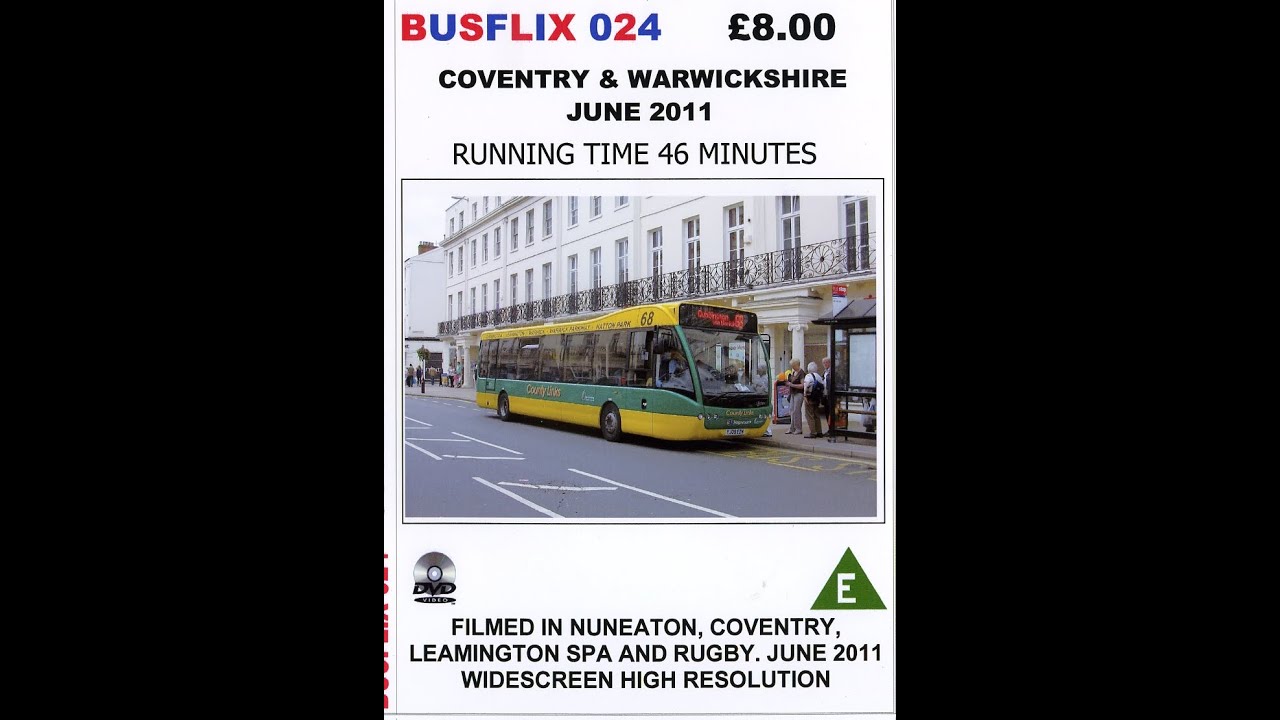 BUSFLIX 024  Coventry & Warwickshire  June 2011