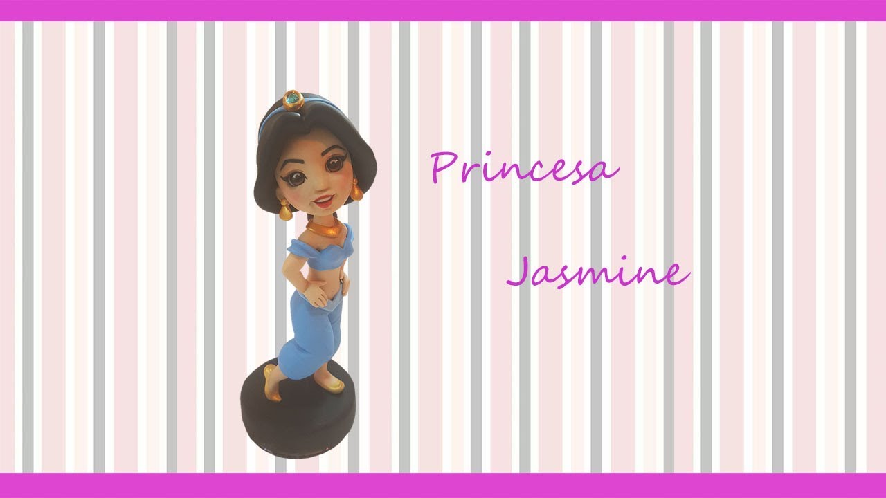 Princesa Jasmine de biscuit