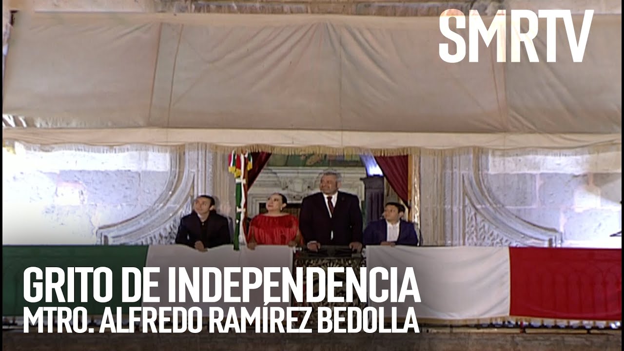 🔴 En vivo • Ceremonia del Grito de Independencia Morelia, Michoacán.
