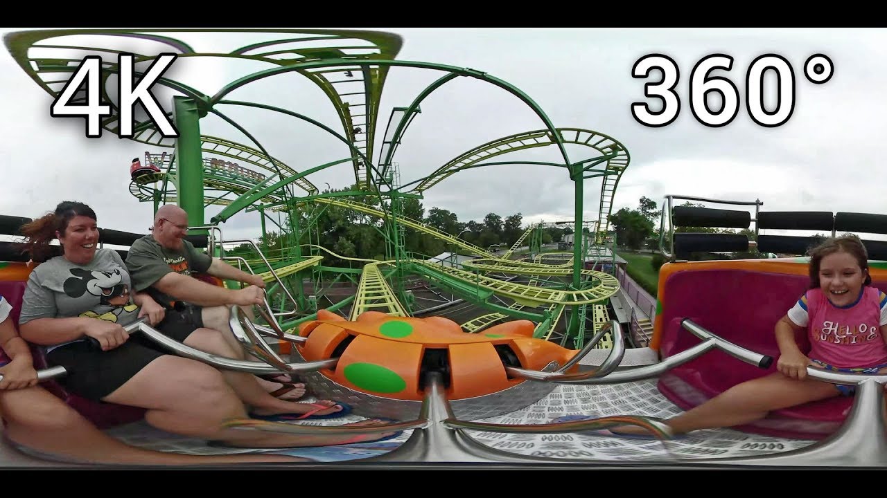 Wild Mouse 360° on-ride 4K POV Beech Bend