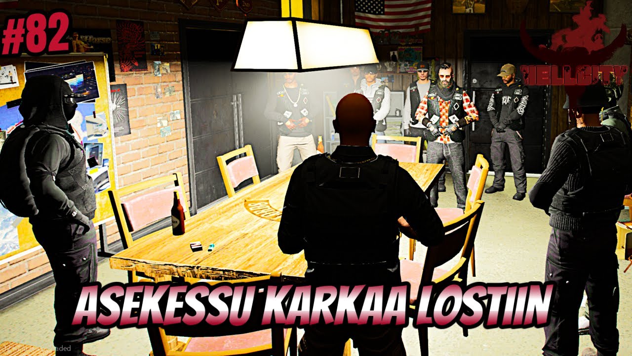 #82 Asekessu karkaa Lostiin |  #HellCityrp