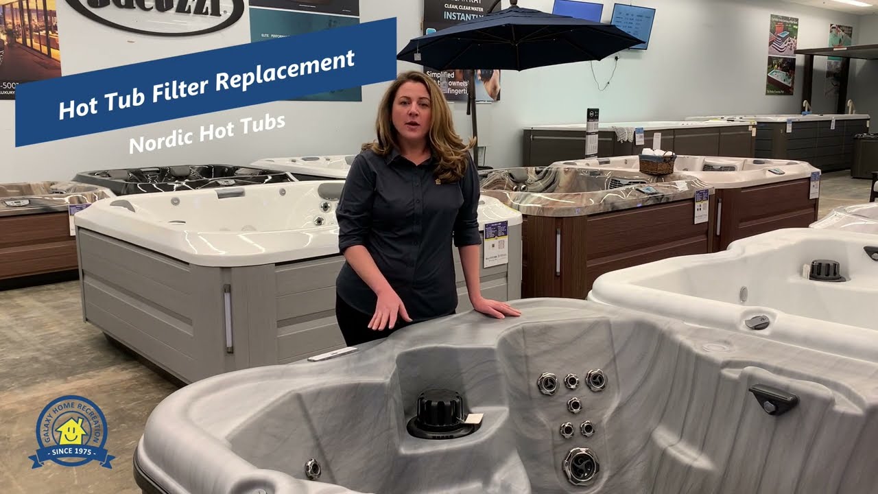 How to Replace your Hot Tub Filter on Nordic Hot Tubs by Galaxy Home Recreation