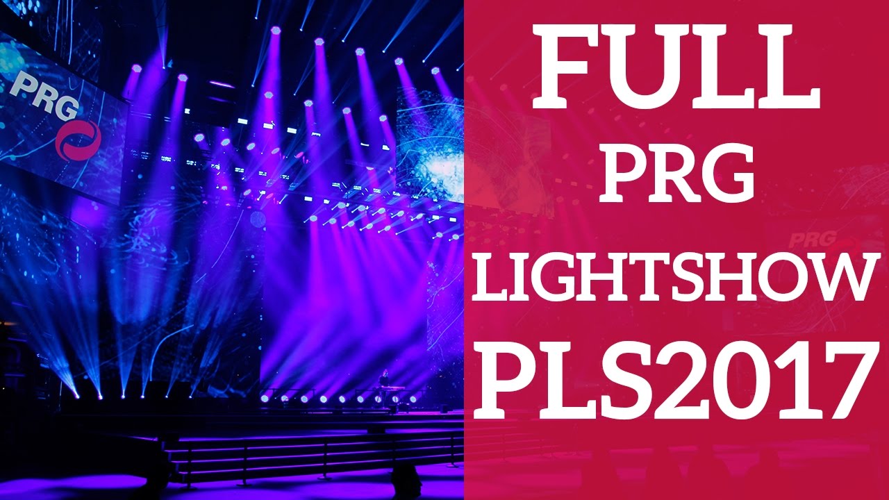 Veranstaltungstechnik | PRG / LEA FULL Lightshow 2017 | Prolight + Sound 2017