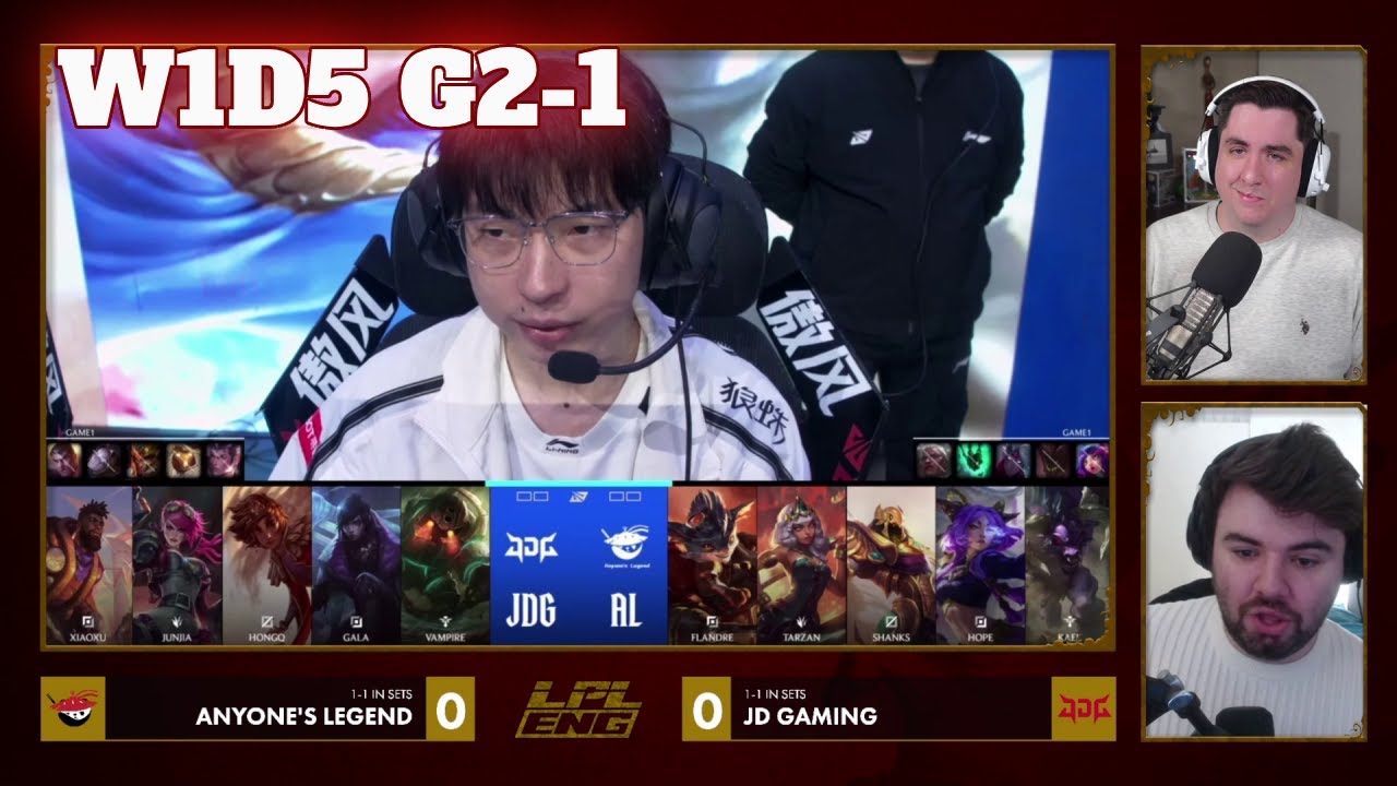 JDG vs AL - Game 1 | Week 1 Day 5 LPL Winter 2026 Split 1 | Anyone's Legend vs JD Gaming G1 full