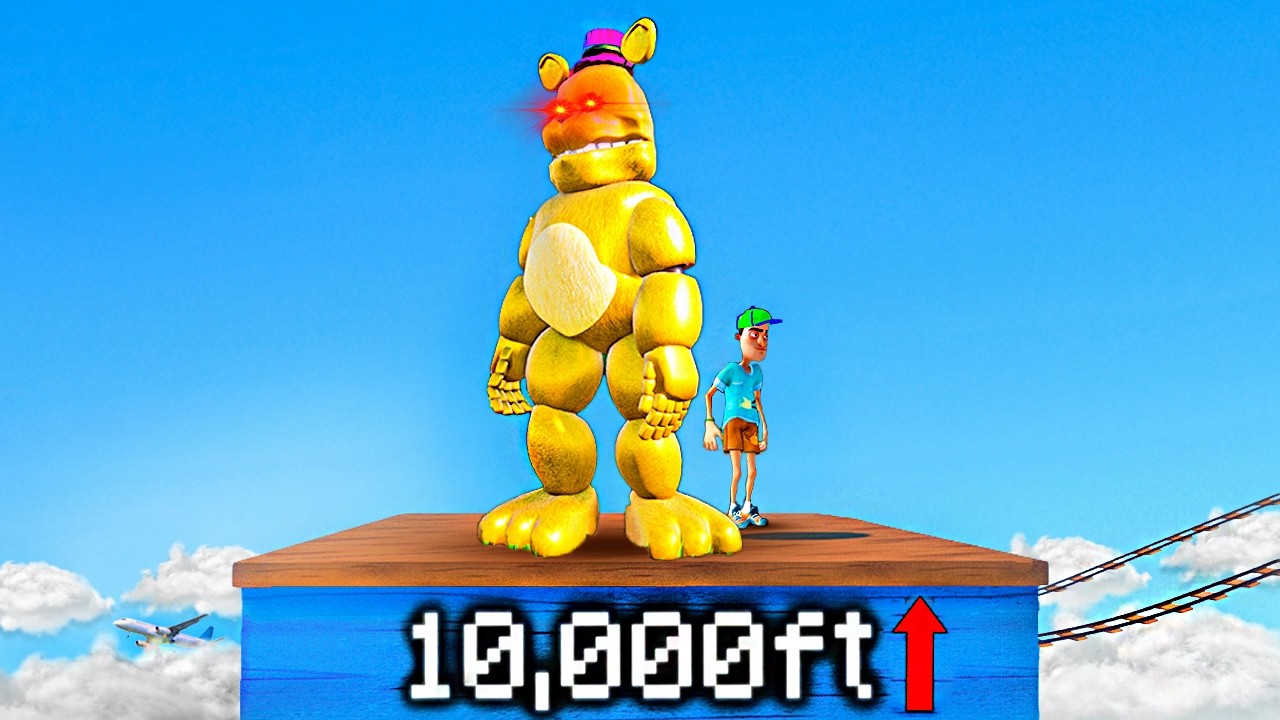 Fredbear, But We Are 10,000ft In The SKY..