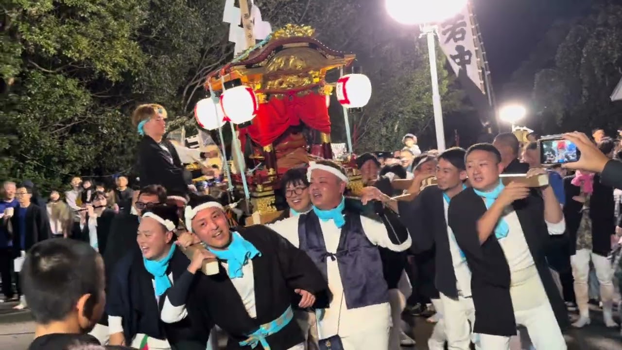 2025,10,25 和田祭り 西組 宵宮