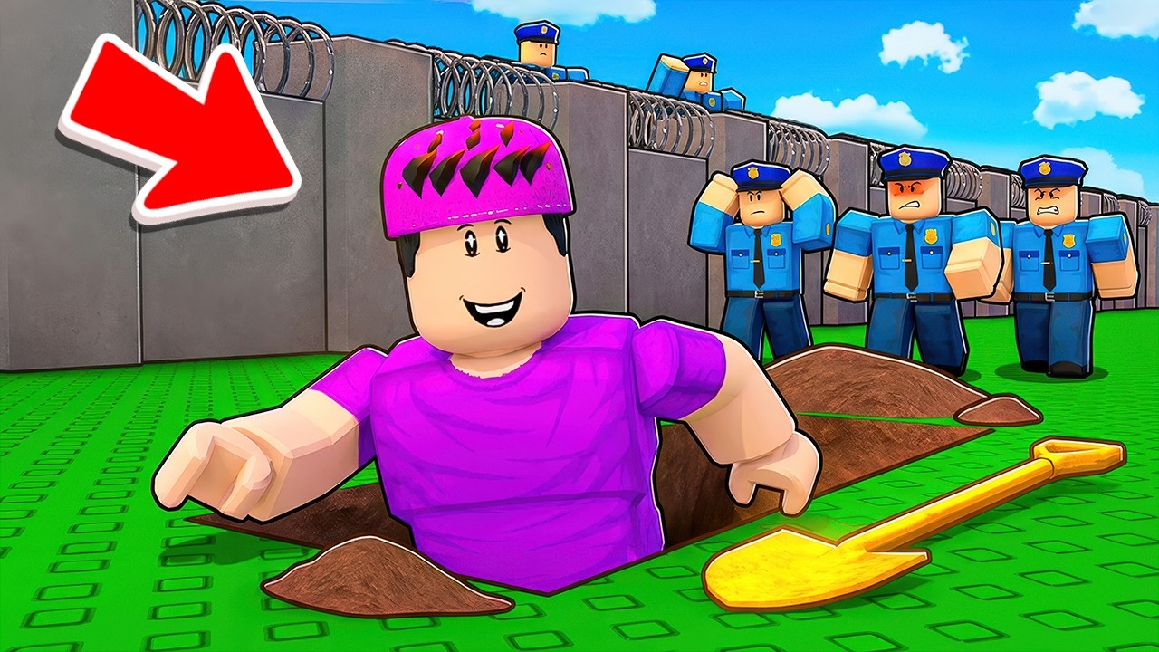 EVADEZ din INCHISOARE in ROBLOX!