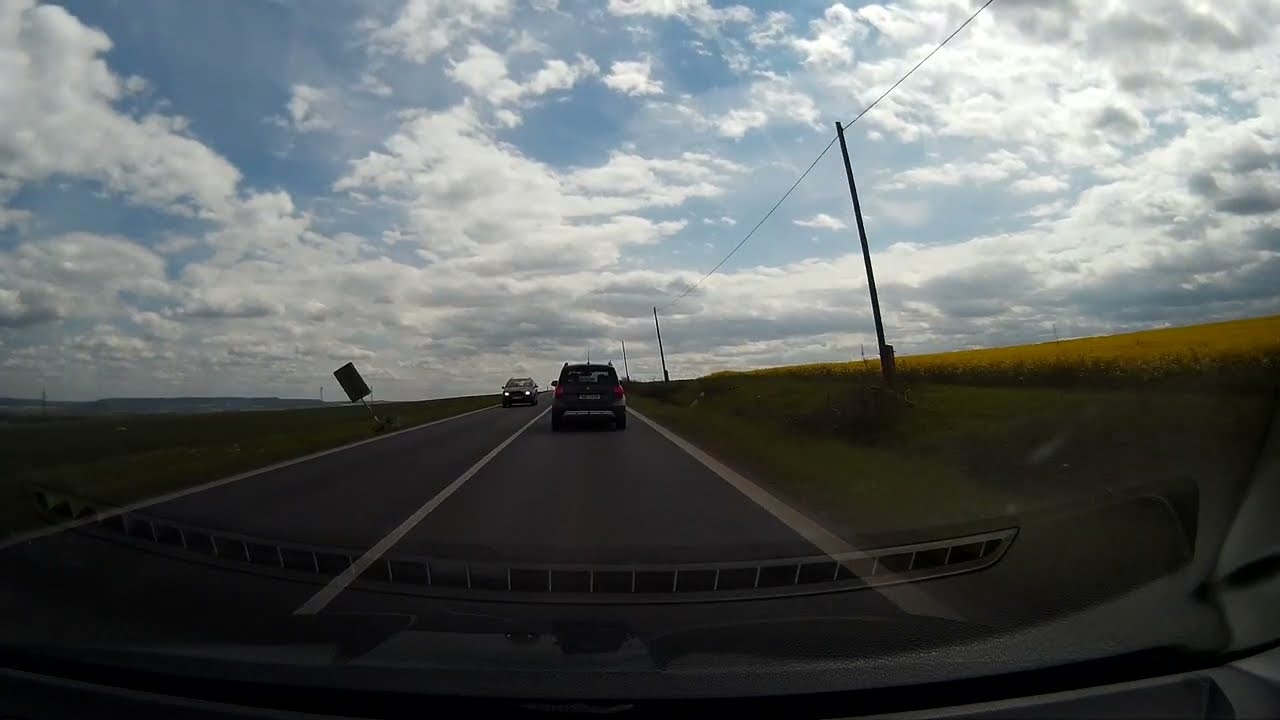 Silnice Žiželice - Žatec, před uzavírkou květen 2024