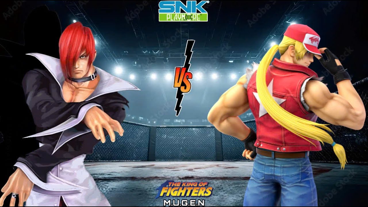 KOF MUGEN - Mixed-tier Iori Yagami team VS Advanced Terry Bogard team
