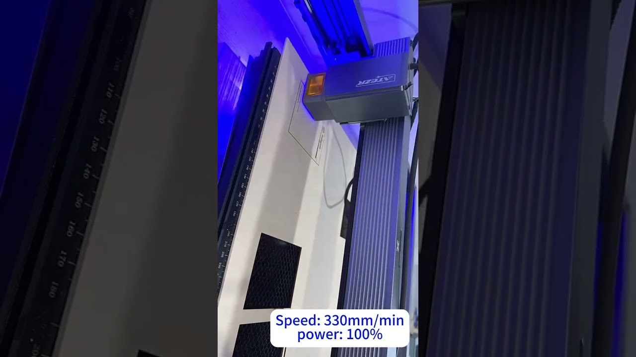 DIY Ins Photo Frame with ATEZR P20 PLUS Laser Engraving Machine: Free File Included!