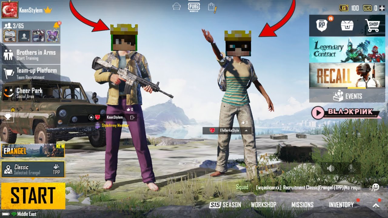 ABİM KAAN STYLE İLE PUBG MOBİLE OYNADIK!