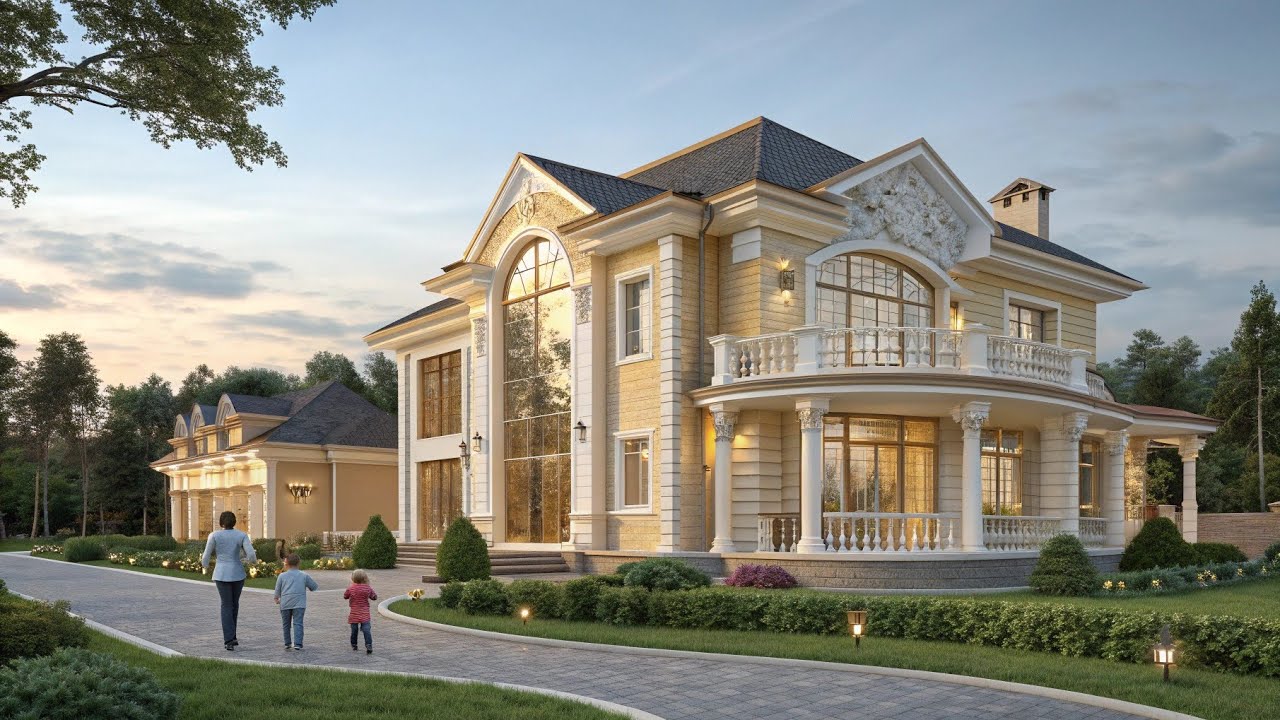 🏡 Title: Inside a Luxury Family Home with an Extra-Large “Tiny” Design — Smart Living Meets Grand 