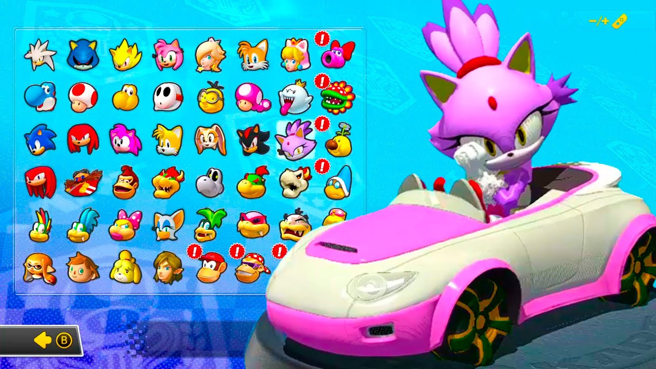 Mario Kart 8 Deluxe MEGA Pack Sonic!