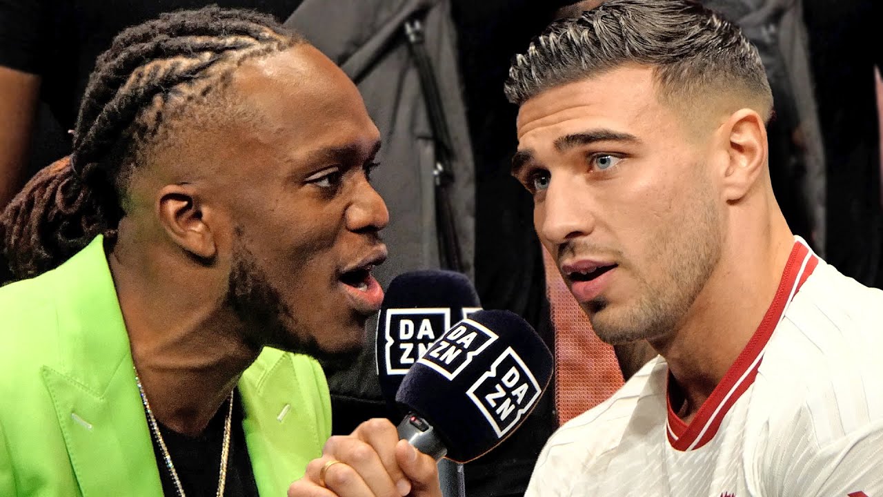 MAYHEM!! KSI vs. Tommy Fury • HEATED FINAL PRESS CONFERENCE | DAZN Boxing