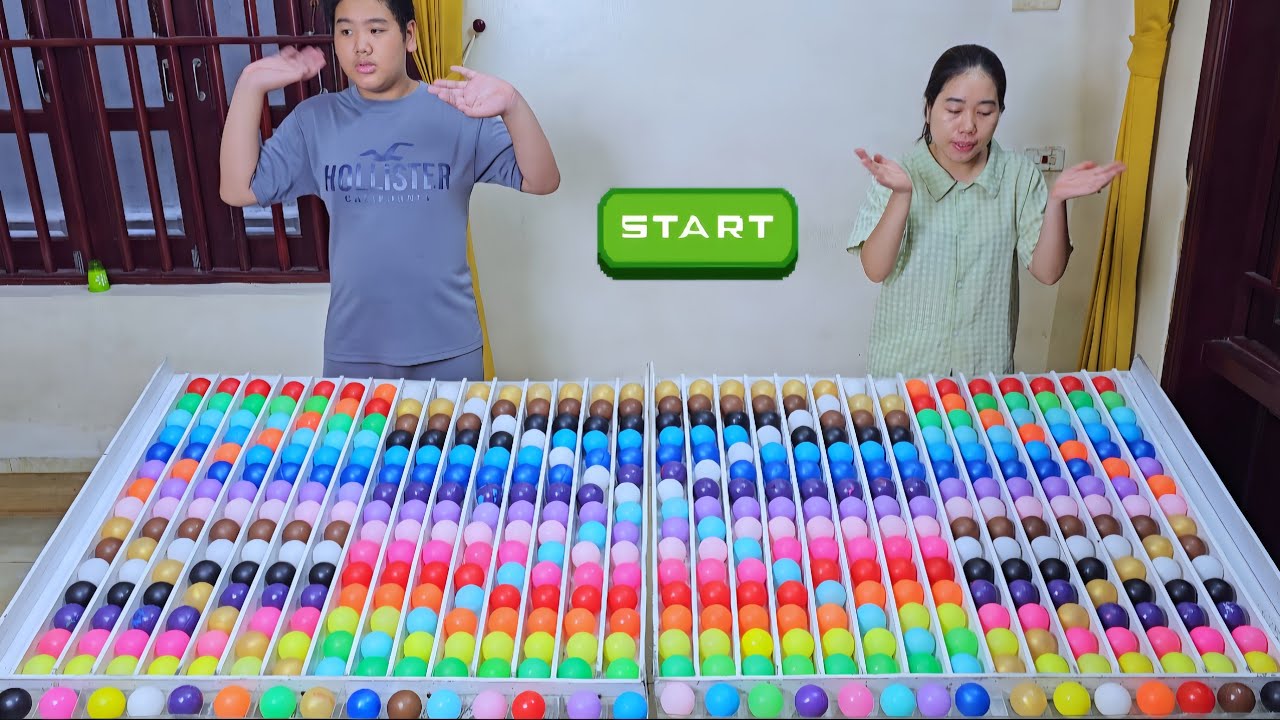 Family Games | High-speed color ball puzzle competition ☆ level 07