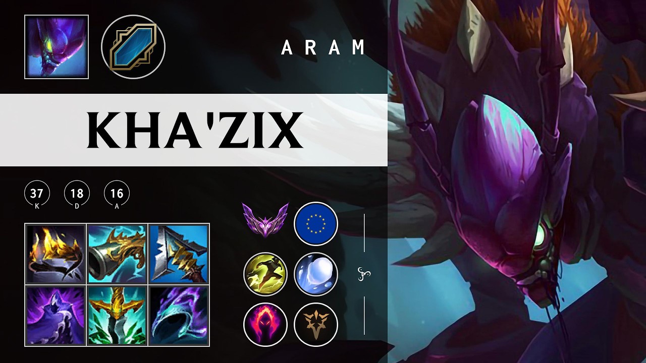 Kha'Zix ARAM - EUW Master Patch 26.05