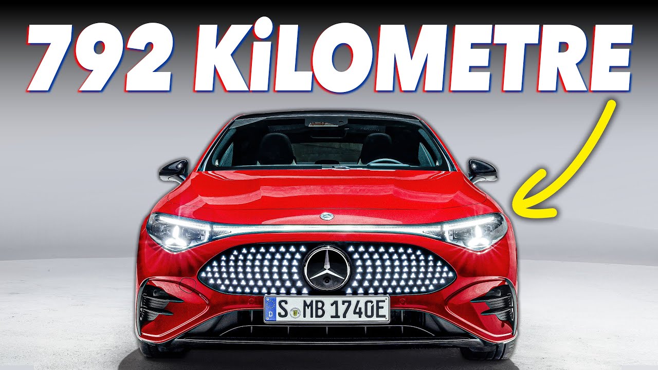 792 KM Menzil + 10 dk Şarjla 325 KM = Yeni MERCEDES CLA | Hızlı Şarj 117. Bölüm