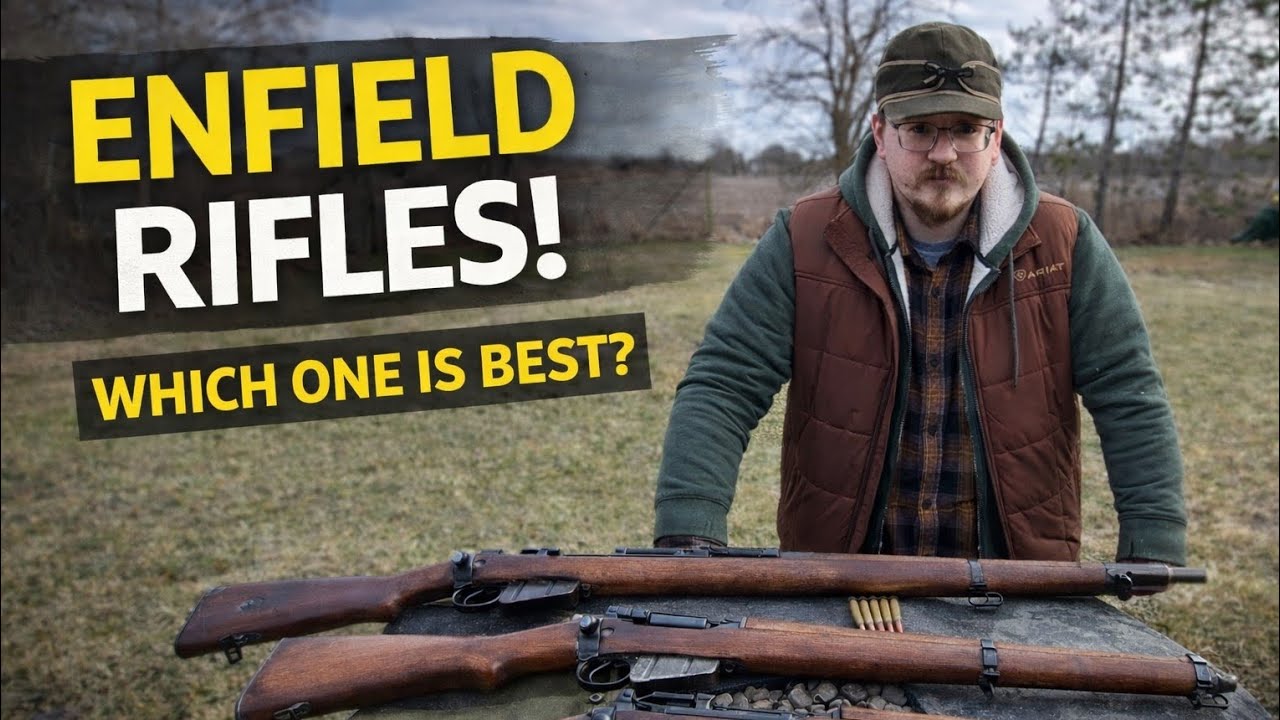 Enfields From WWI Through the Cold War!