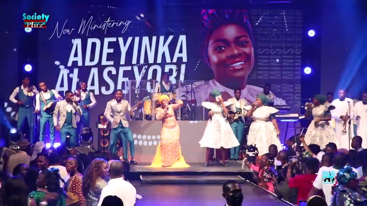 YINKA ALASEYORI WOWS AUDIENCE WITH A SPIRIT FILLED MINISTERATION