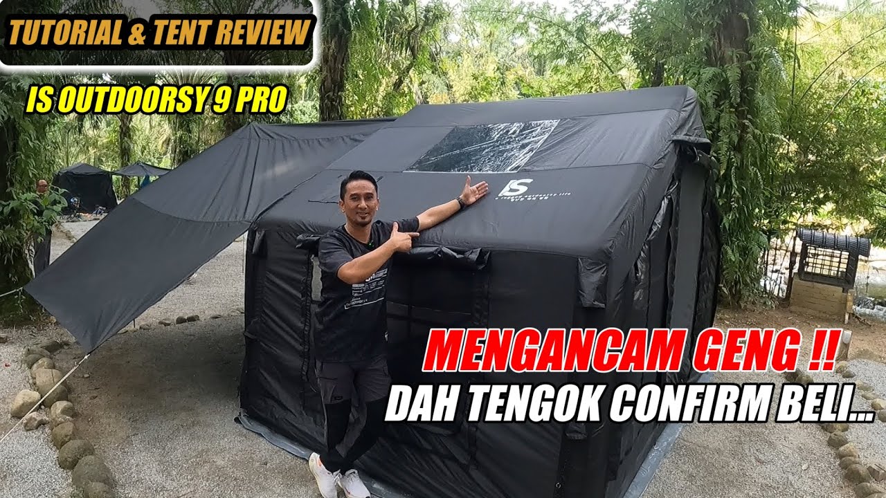 REVIEW IS OUTDOORSY 9 PRO | BERBALOI BELI!! SANGAT PRKTIKAL UNTUK FAMILY (WAJIB TENGOK SEBELUM BELI)