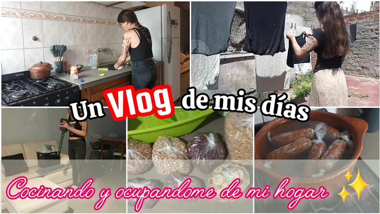 Algunos días conmigo 💯 cocinando chorizos ✅️ Ordenando la casa 🏡😌