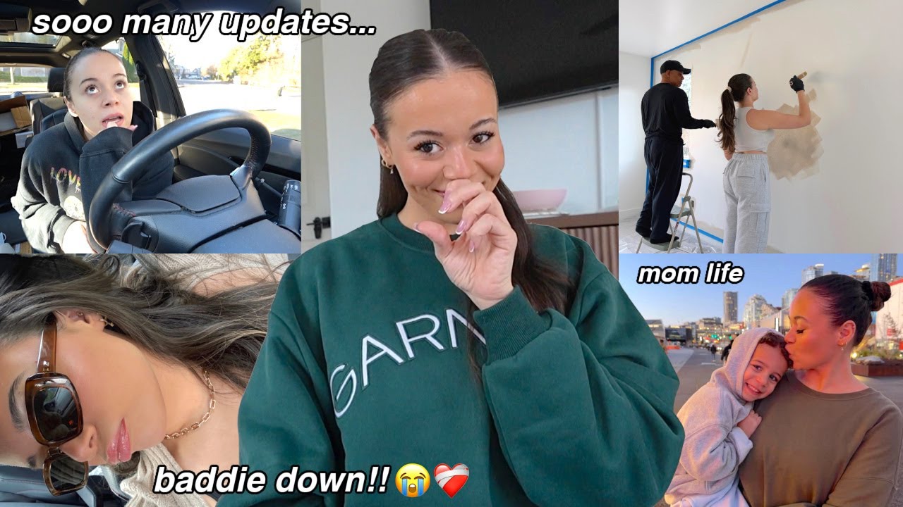 VLOG: LIFE LATELY… healing, solo trip, house renovation reveal + mom life!!