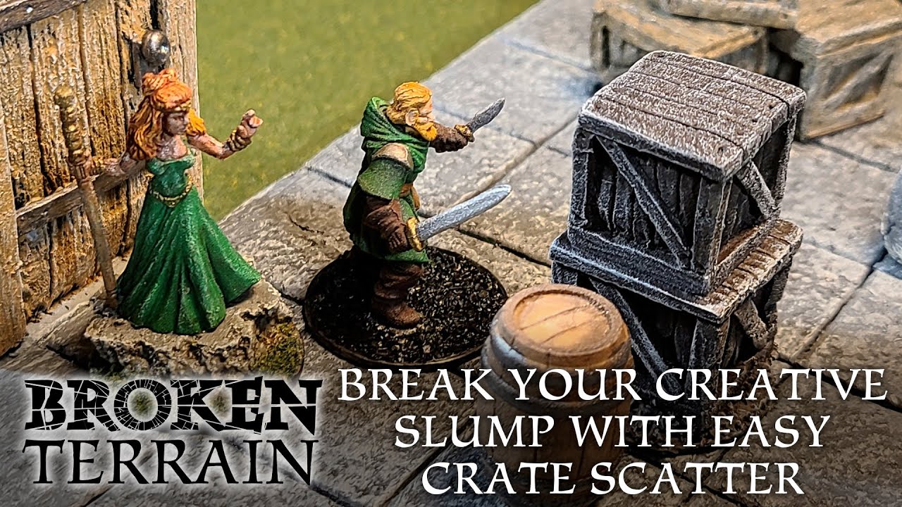 Break Your Creative Slump with Easy Crate Scatter